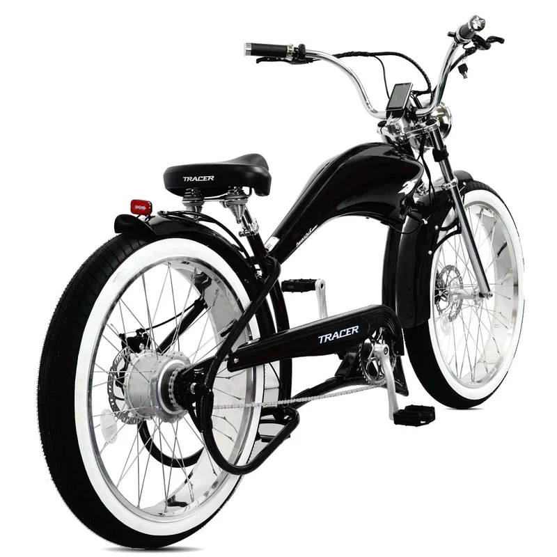 Twenty5 GT 500W 26" Motorcycle-Style Stretch Chopper E-Bike