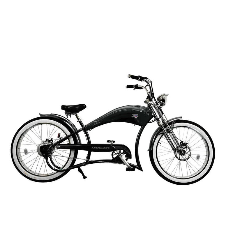 Twenty5 DS 500W 26" Motorcycle-Style Stretch Chopper E-Bike