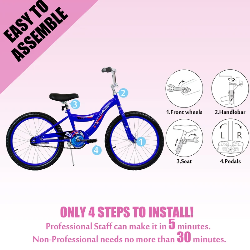 Tracer Logan 20-Inch Kids Bike for 7-14-years old