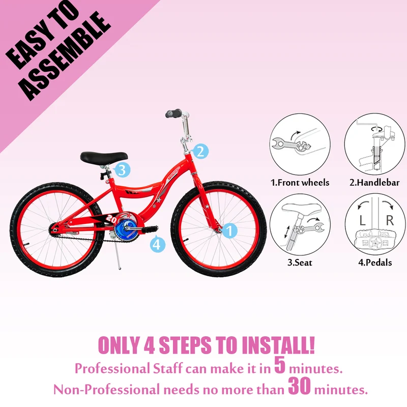 Tracer Logan 20-Inch Kids Bike for 7-14-years old