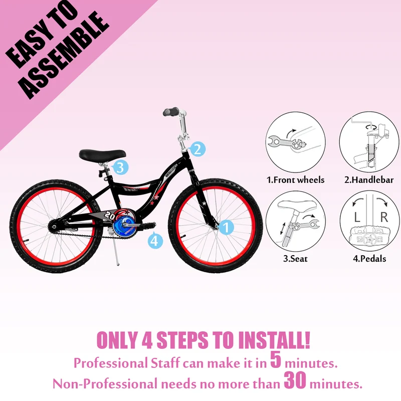 Tracer Logan 20-Inch Kids Bike for 7-14-years old