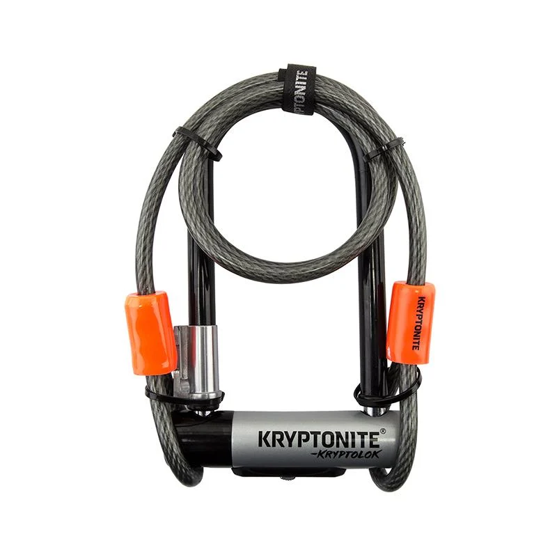 Kryptonite Kryptolok Mini-7 3.25x7 w/ 4' Cable