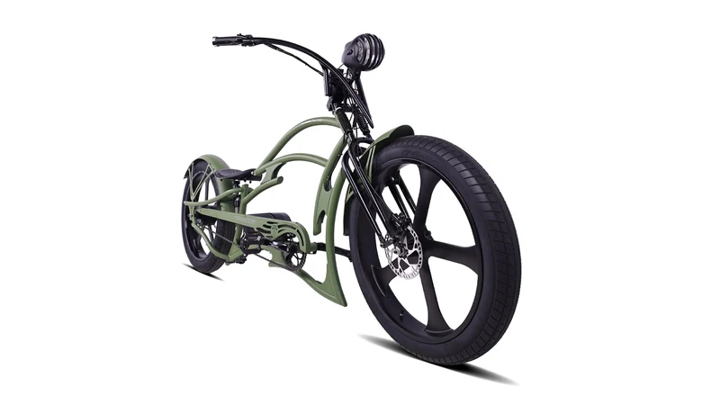 Raptor Pro DS 800W Stretch Cruiser Ebike