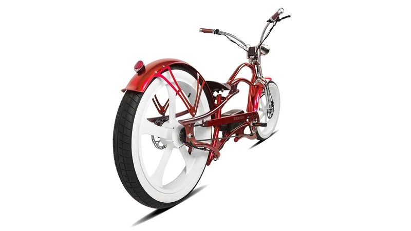 Raptor Pro DS 800W Stretch Cruiser Ebike