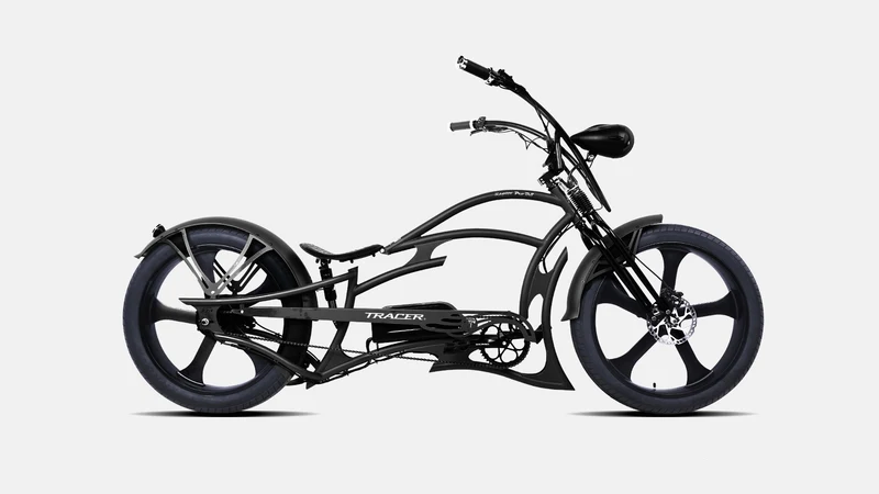 Raptor Pro DS 800W Stretch Cruiser Ebike