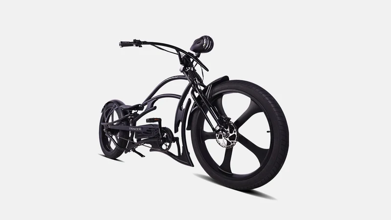 Raptor Pro DS 800W Stretch Cruiser Ebike