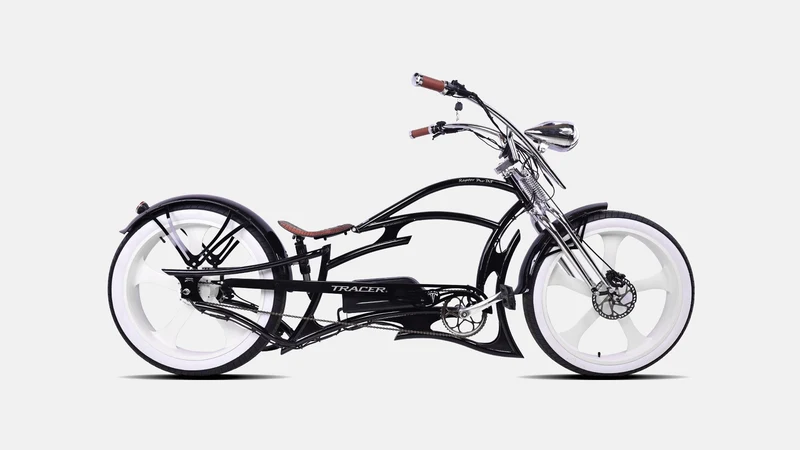 Raptor Pro DS 800W Stretch Cruiser Ebike