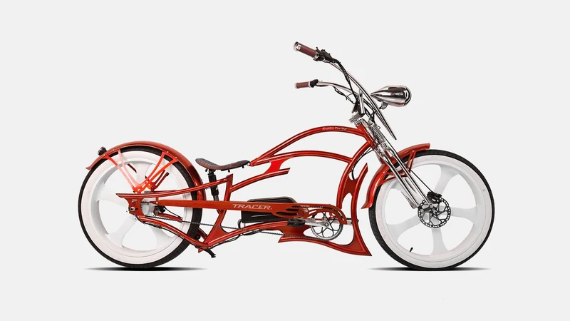 Raptor Pro DS 800W Stretch Cruiser Ebike