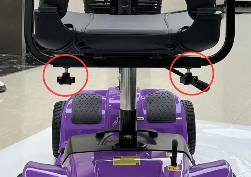 Fixing Screws for the Seat Bar of MS31 Mobility Scooter(2 pcs)