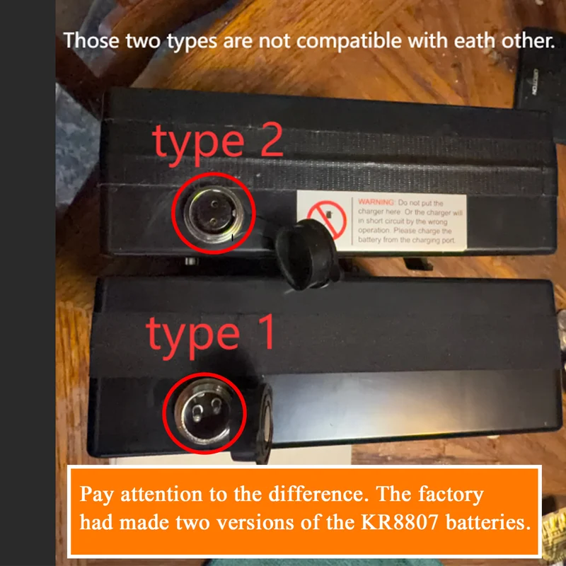10AH Battery for KR8807 Electric Wheelchair (TYPE 1）