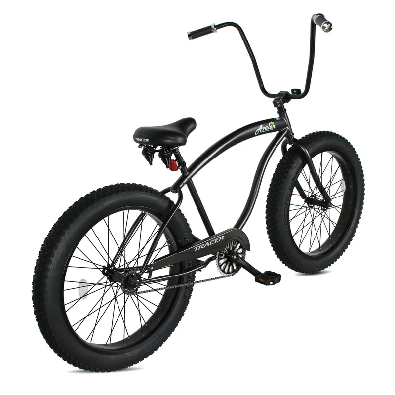 Tracer Avalon GT 26'' Fat Tire Stretch Beach Cruiser Bike 1-Speed/7-Speed