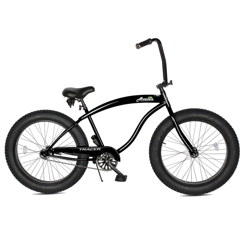 Tracer Avalon GT 26'' Fat Tire Stretch Beach Cruiser Bike 1-Speed/7-Speed