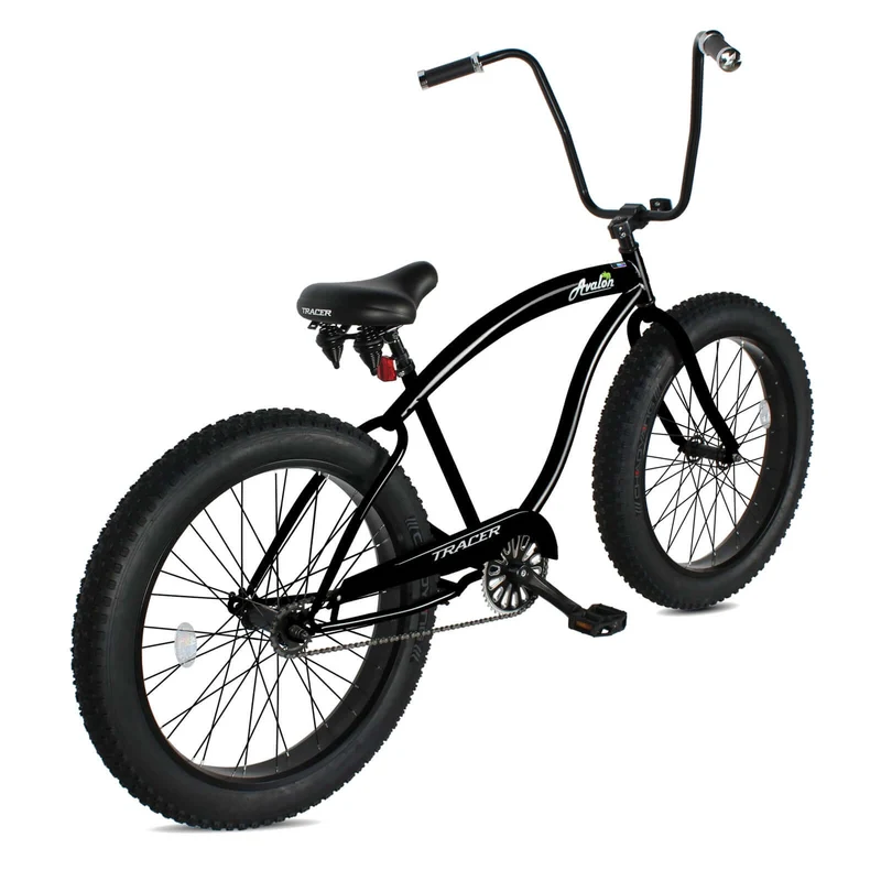 Tracer Avalon GT 26'' Fat Tire Stretch Beach Cruiser Bike 1-Speed/7-Speed