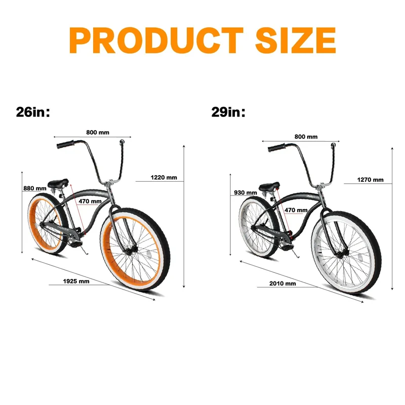 Tracer Avalon 26" Beach Cruiser Bike