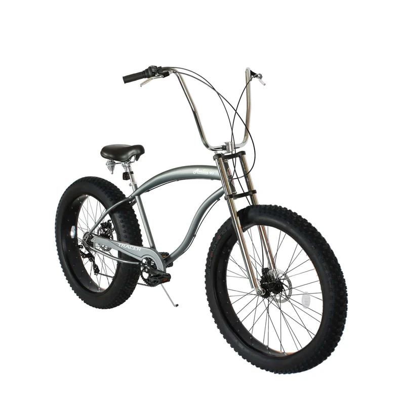 Tracer Avalon GT 26'' Fat Tire Stretch Beach Cruiser Bike 1-Speed/7-Speed