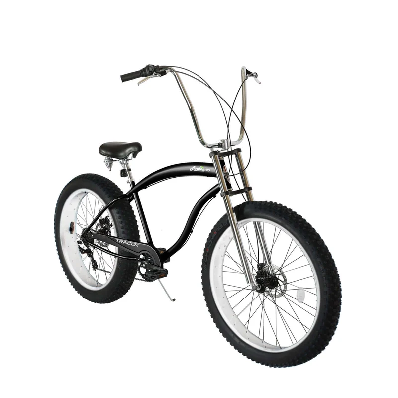 Tracer Avalon GT 26'' Fat Tire Stretch Beach Cruiser Bike 1-Speed/7-Speed