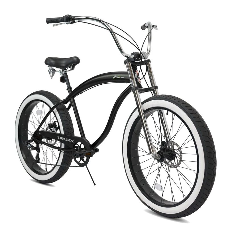 Tracer Avalon GT 29'' Fat Tire stretch Beach Cruiser Bike 1-Speed/7-Speed