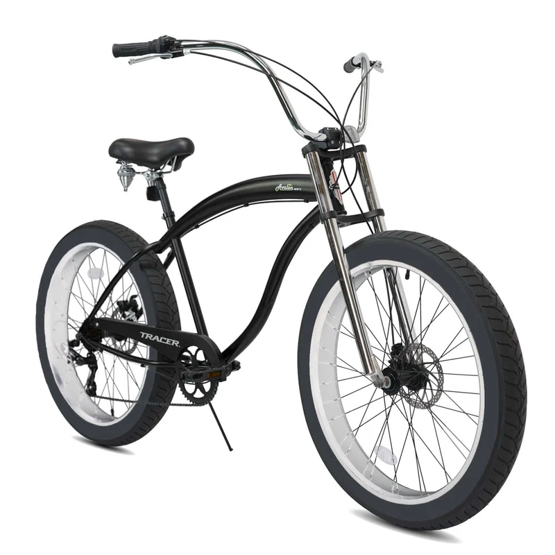 Tracer Avalon GT 29'' Fat Tire stretch Beach Cruiser Bike 1-Speed/7-Speed