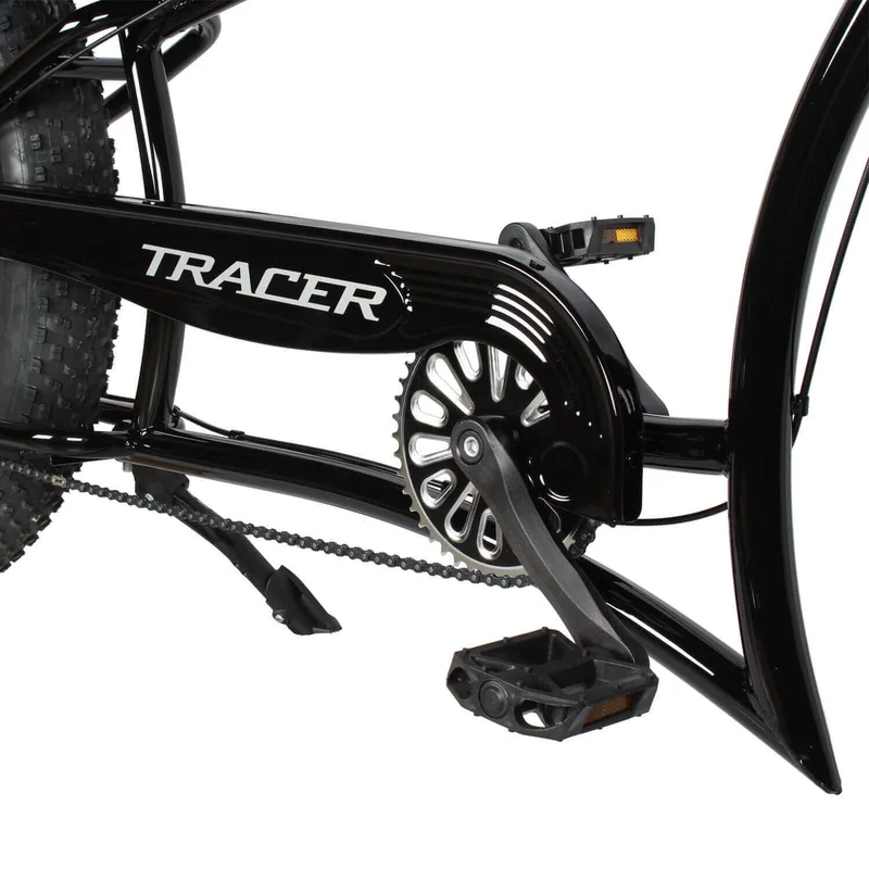 Tracer Siena 26'' Chopper Stretch Cruiser Fat Tire Bike Available 1 Speed/7 Speed