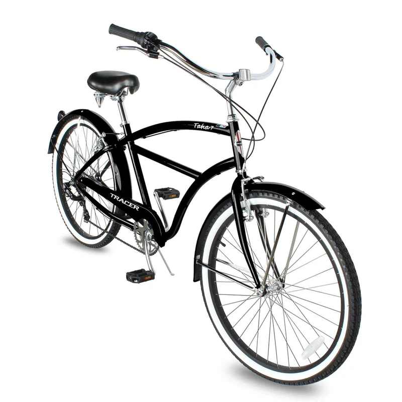 Tracer TAHA 26" Beach Cruiser Bikes 1 & 7 Speed for Men