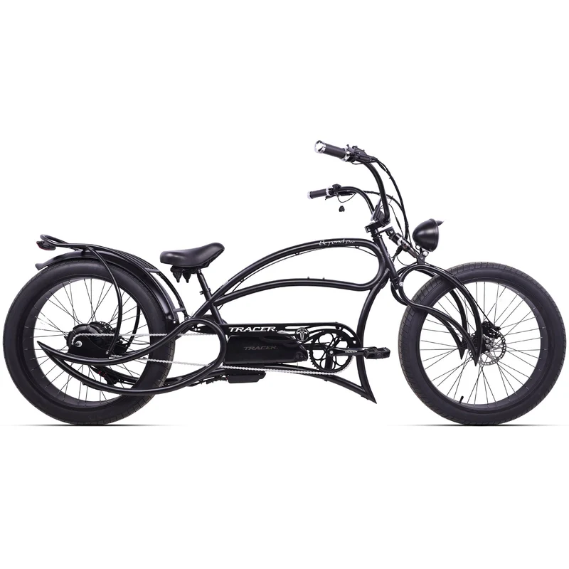 Tracer Beyond Pro 1000W 26" Classic Stretch Chopper Style EBike