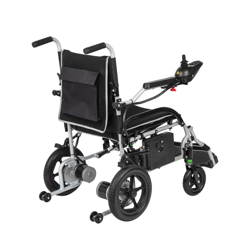 Elifecenter Electric Wheelchair Lightweight Foldable for Adults Seniors, Total Weights 37.5lbs,Weight Capacity 265lbs with Dual Motor Wheelchairs…