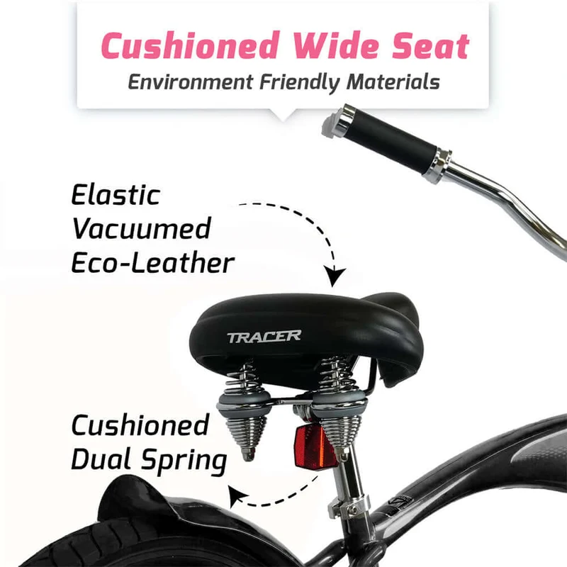 Tracer AVERA-M 26" Beach Cruiser Bikes Single Speed for Men