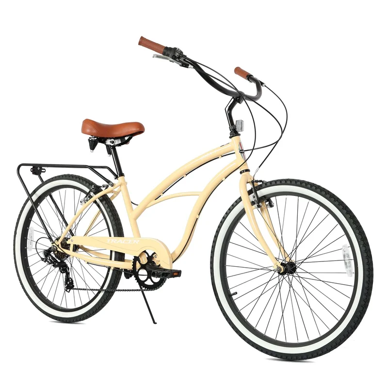 Tracer BORA-7-F 26" Beach Cruiser Bikes 7-Speed for Women