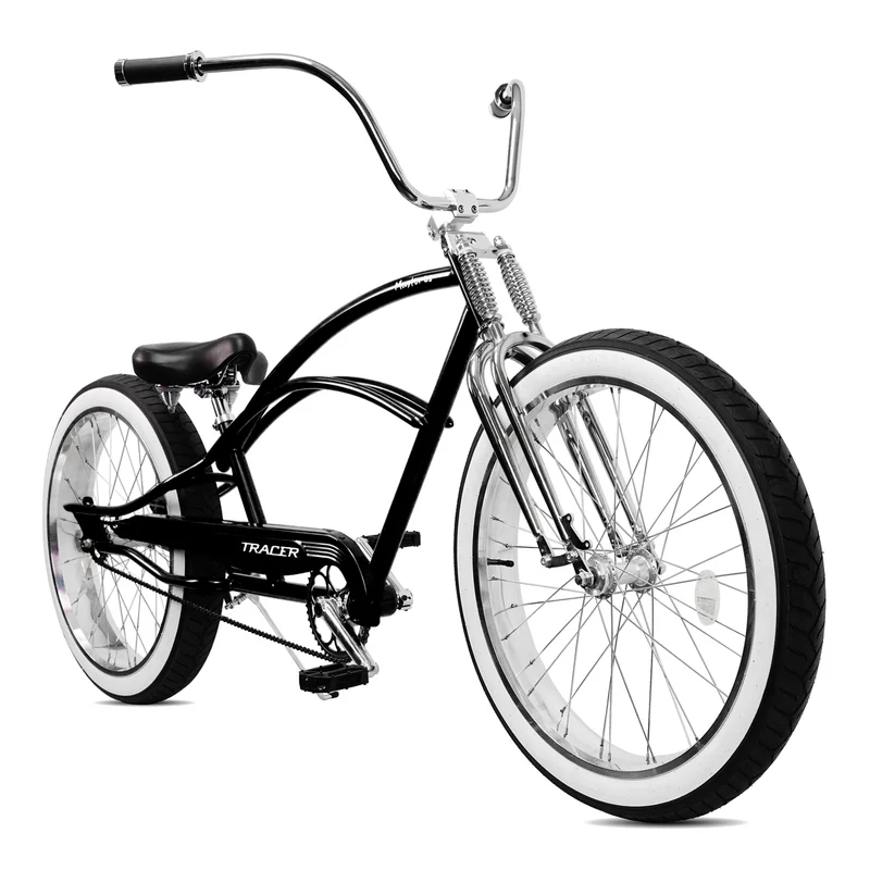 Tracer Master DS 26" Dual Springer Chopper Stretch Beach Cruiser Bike