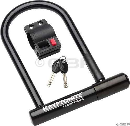Kryptonite Keeper Standard Bicycle U-Lock 4" x 8"