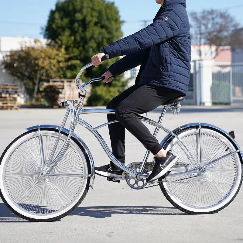 Tracer Cheetah 26" Vintage Cruiser Bike, Single Speed