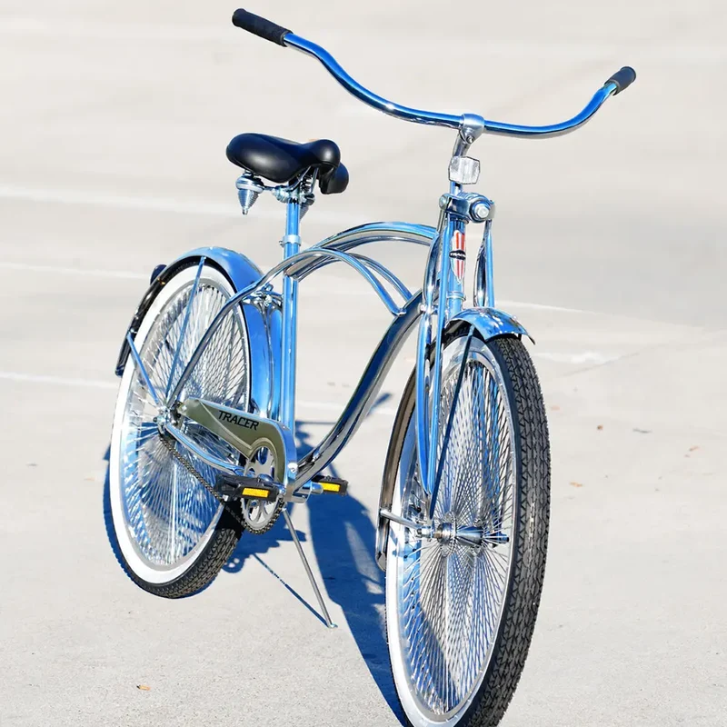 Tracer Cheetah 26" Vintage Cruiser Bike, Single Speed