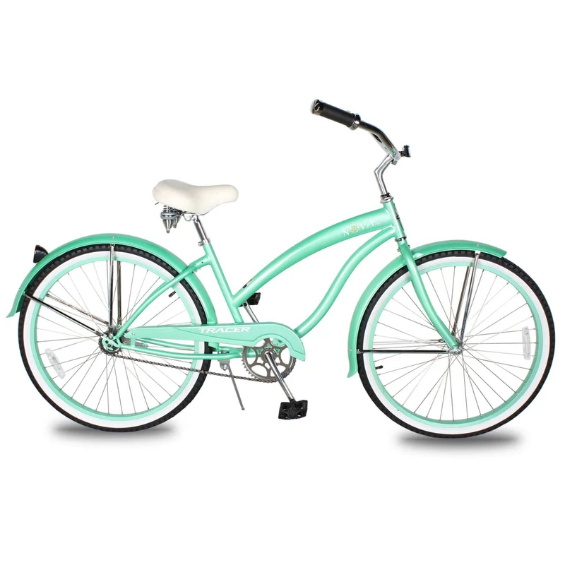 Tracer NOVA 26" Beach Cruiser Bike Single Speed for WOMEN