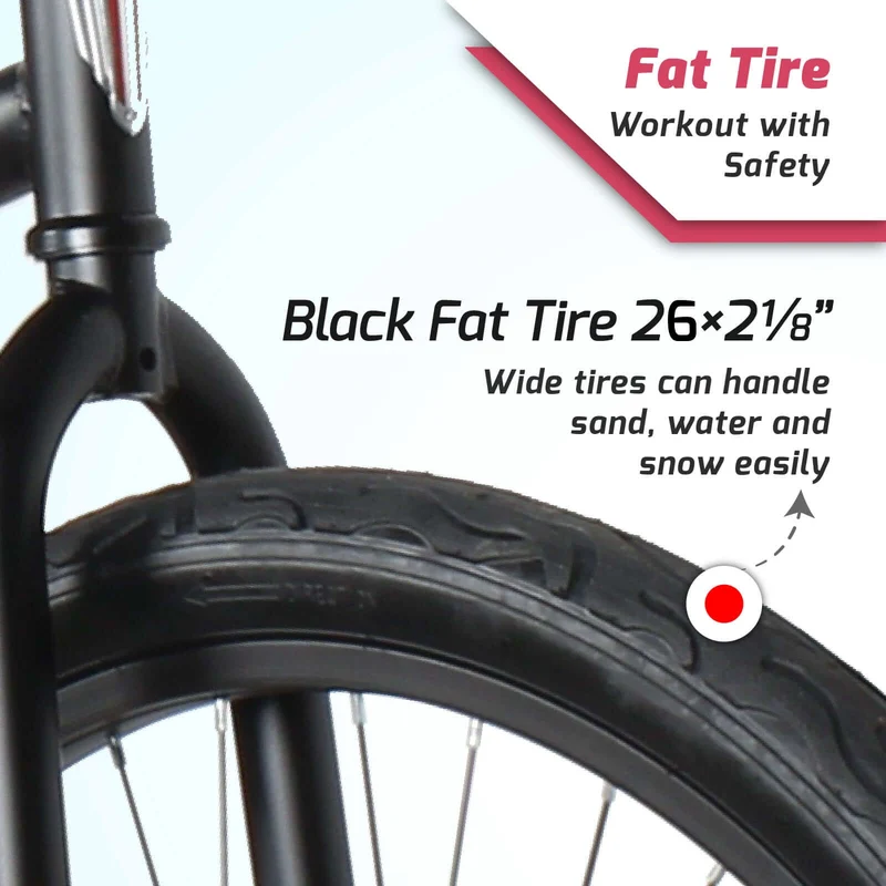 Tracer ACE-F 26" Beach Cruiser Bikes Single Speed for Women