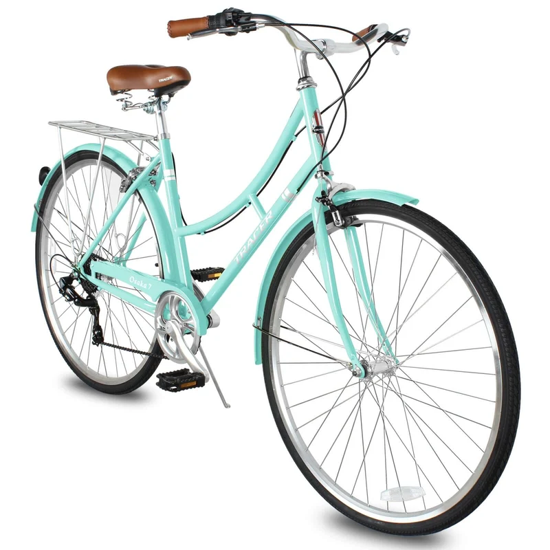 Tracer Osaka 700C 7 Speed Hybrid City Urban Bikes for WOMEN