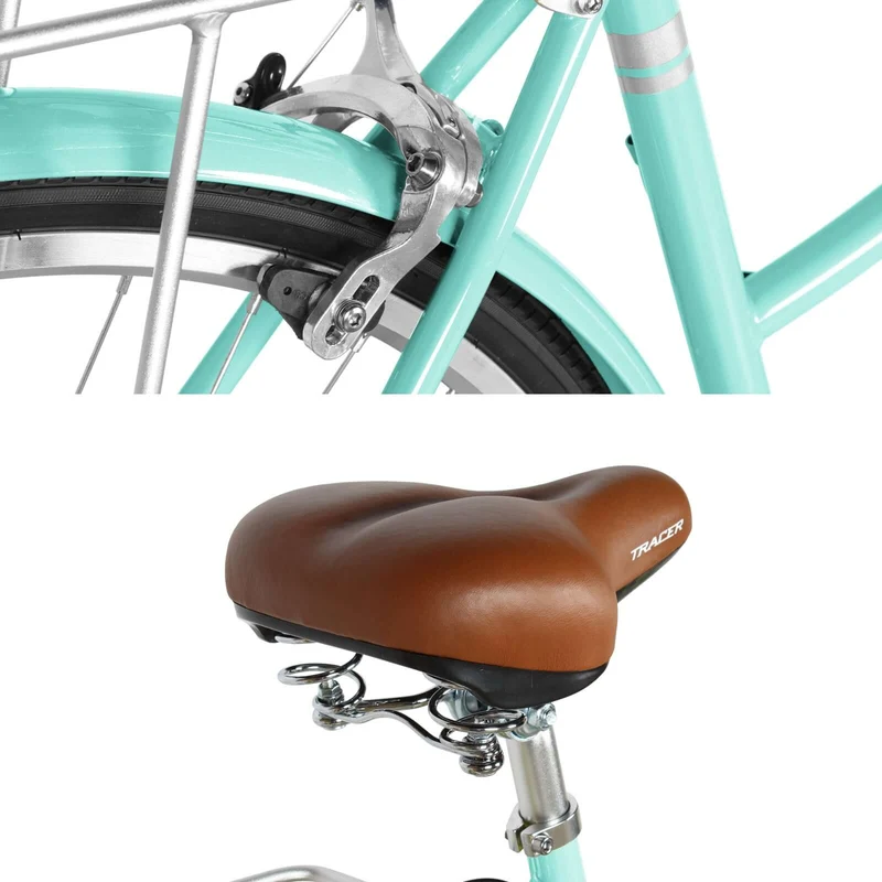 Tracer Osaka 700C 7 Speed Hybrid City Urban Bikes for WOMEN