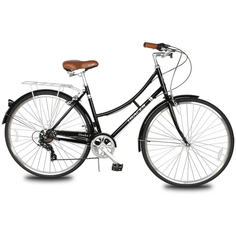 Tracer Osaka 700C 7 Speed Hybrid City Urban Bikes for WOMEN