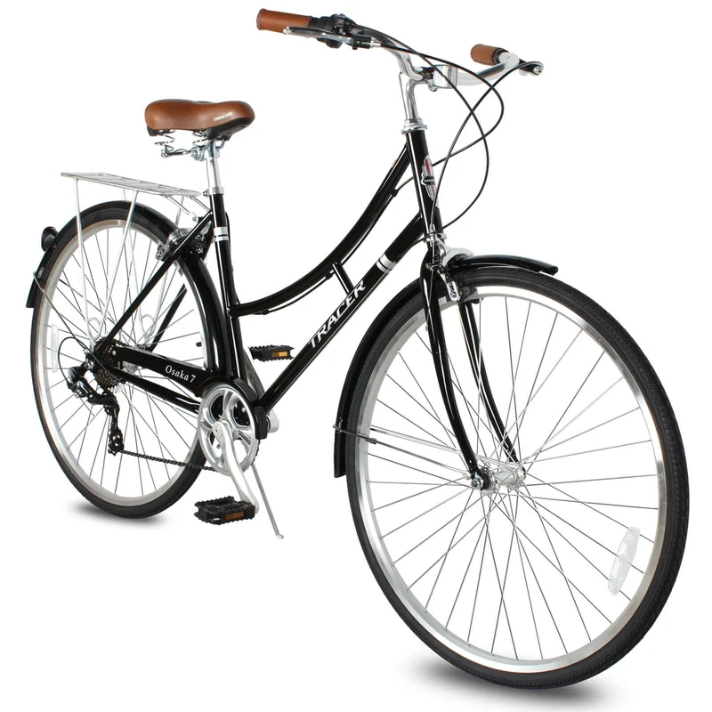 Tracer Osaka 700C 7 Speed Hybrid City Urban Bikes for WOMEN