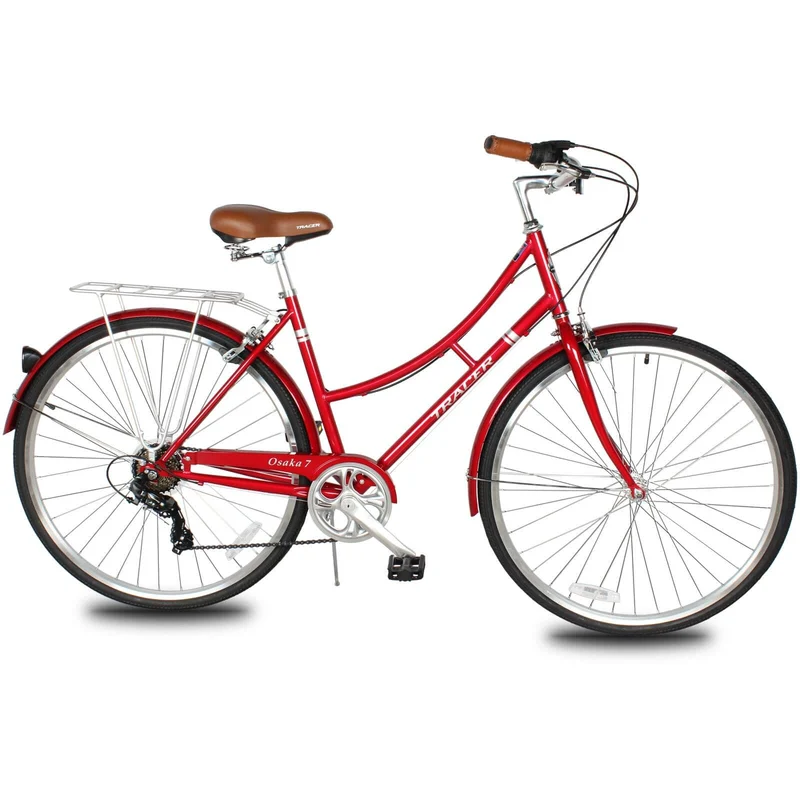 Tracer Osaka 700C 7 Speed Hybrid City Urban Bikes for WOMEN