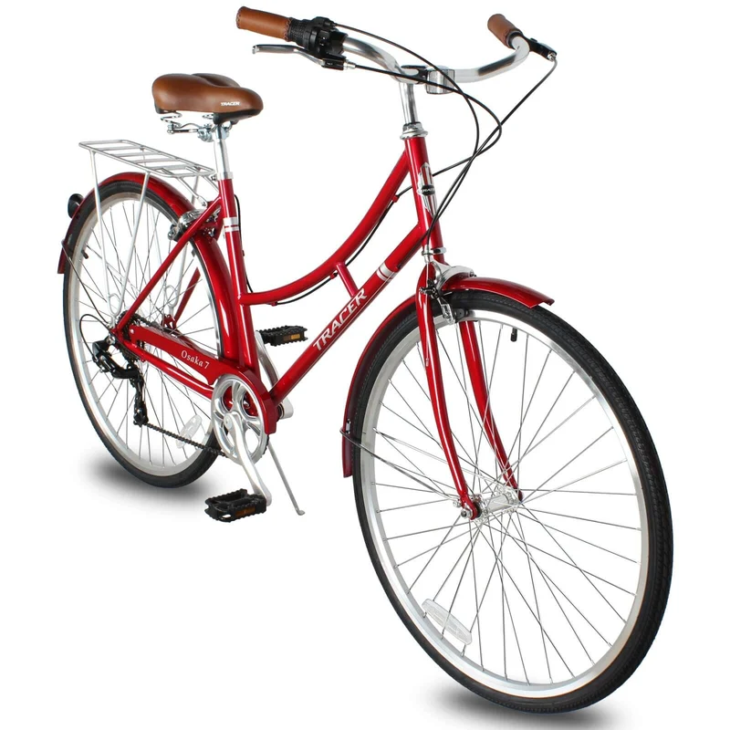 Tracer Osaka 700C 7 Speed Hybrid City Urban Bikes for WOMEN