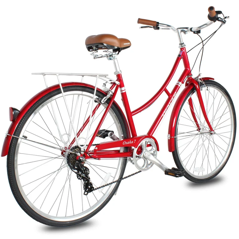 Tracer Osaka 700C 7 Speed Hybrid City Urban Bikes for WOMEN