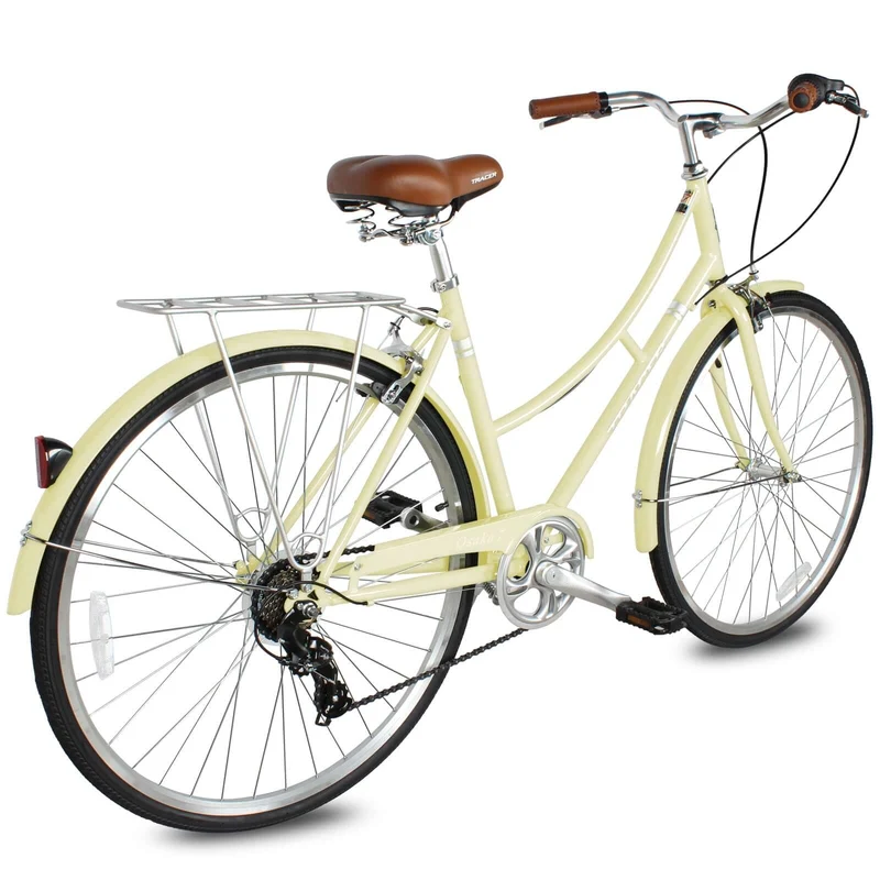 Tracer Osaka 700C 7 Speed Hybrid City Urban Bikes for WOMEN