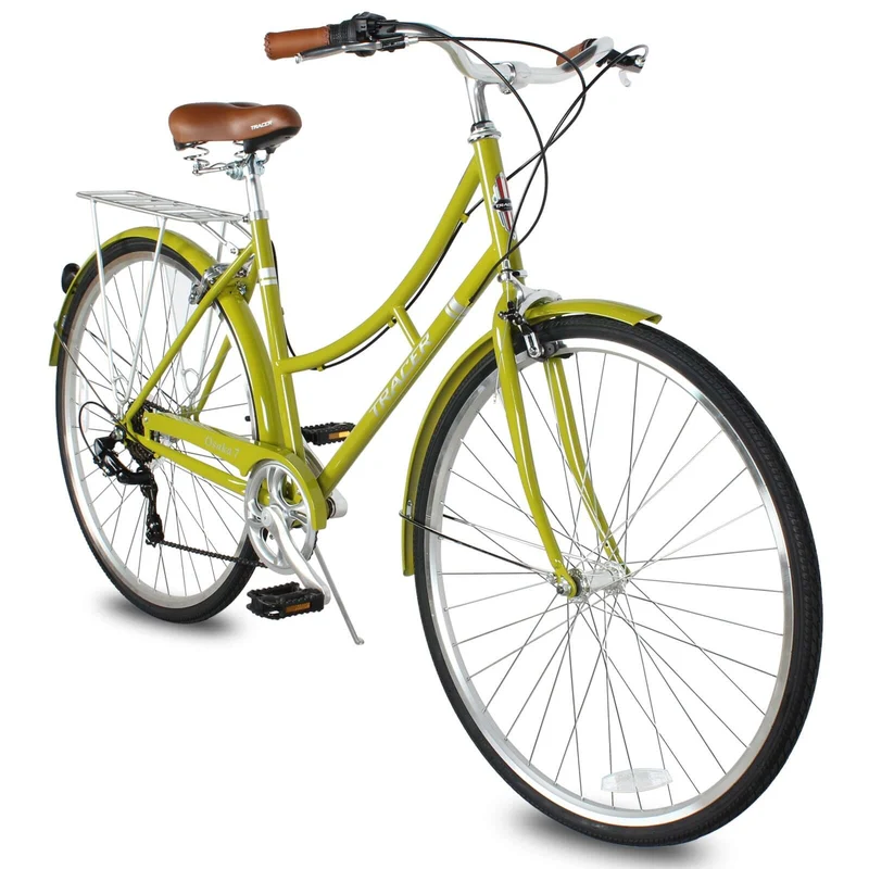 Tracer Osaka 700C 7 Speed Hybrid City Urban Bikes for WOMEN