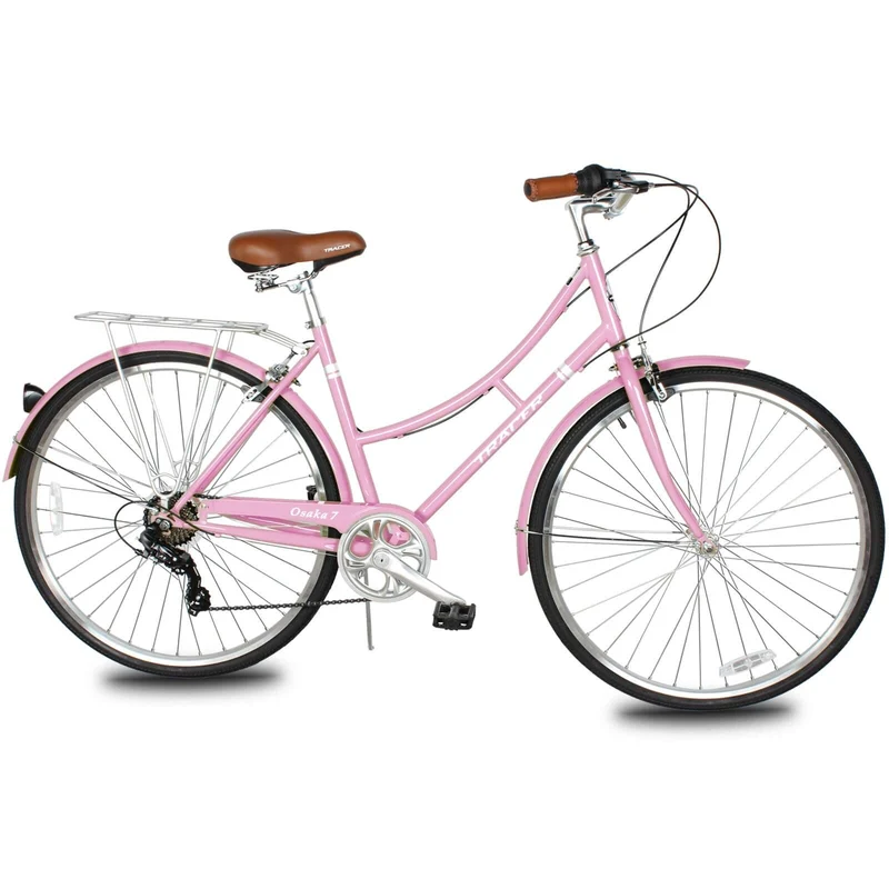 Tracer Osaka 700C 7 Speed Hybrid City Urban Bikes for WOMEN