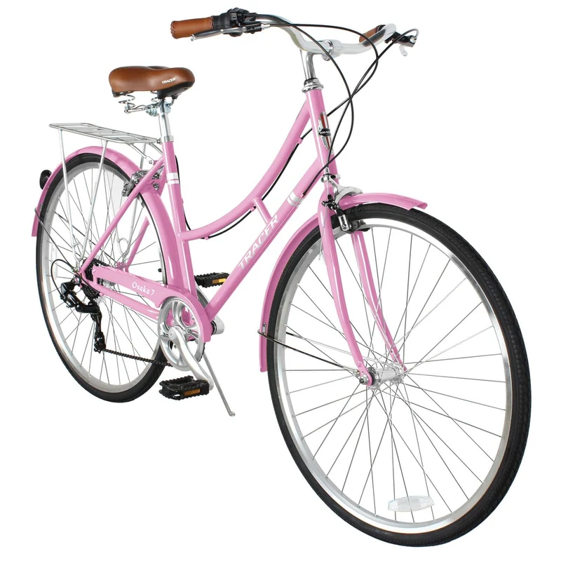 Tracer Osaka 700C 7 Speed Hybrid City Urban Bikes for WOMEN