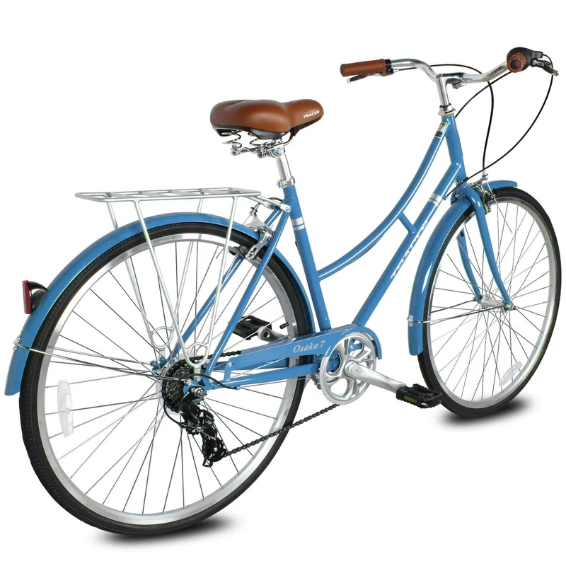 Tracer Osaka 700C 7 Speed Hybrid City Urban Bikes for WOMEN