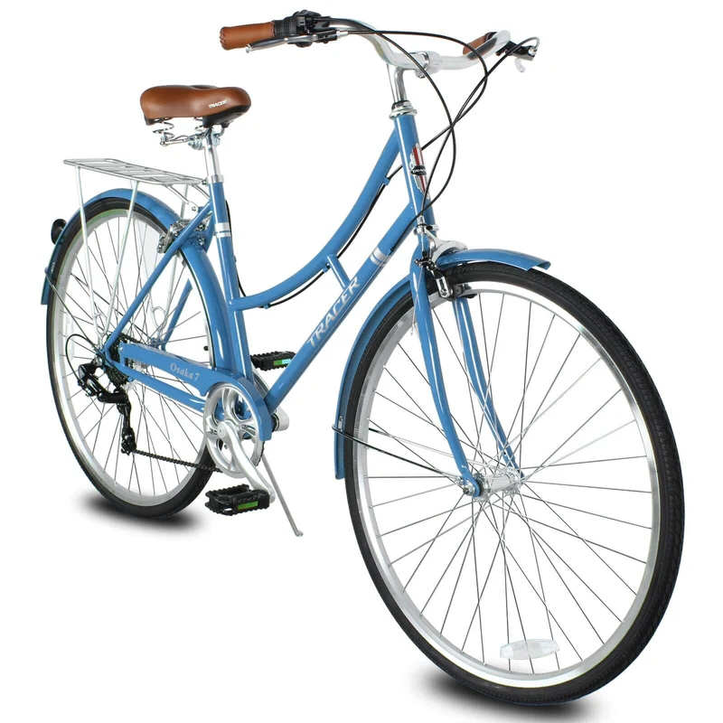 Tracer Osaka 700C 7 Speed Hybrid City Urban Bikes for WOMEN