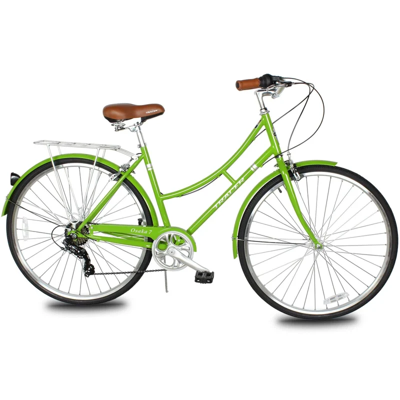 Tracer Osaka 700C 7 Speed Hybrid City Urban Bikes for WOMEN
