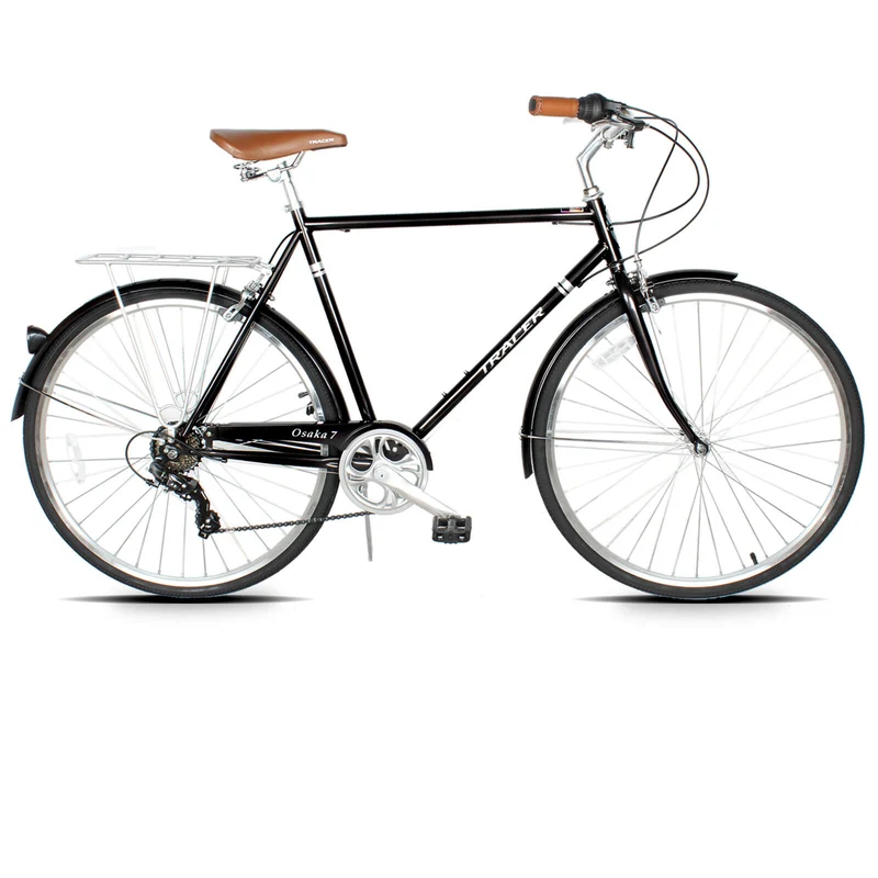 Tracer Osaka 700C 7 Speed Hybrid City Urban Bikes for MEN