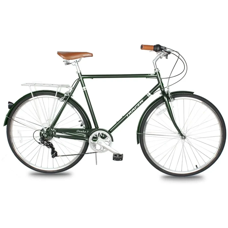 Tracer Osaka 700C 7 Speed Hybrid City Urban Bikes for MEN